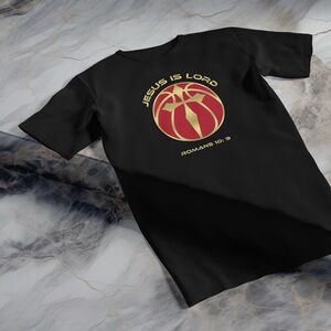 Men’s Shirt Jesus Is LORD Christian Faith Bible Verse T-Shirt